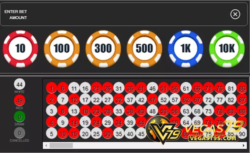 mệnh giá cược Đá Gà Vegas79